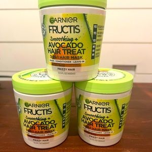 Garnier Fructic Hair Mask smoothing Avocado hair treatment